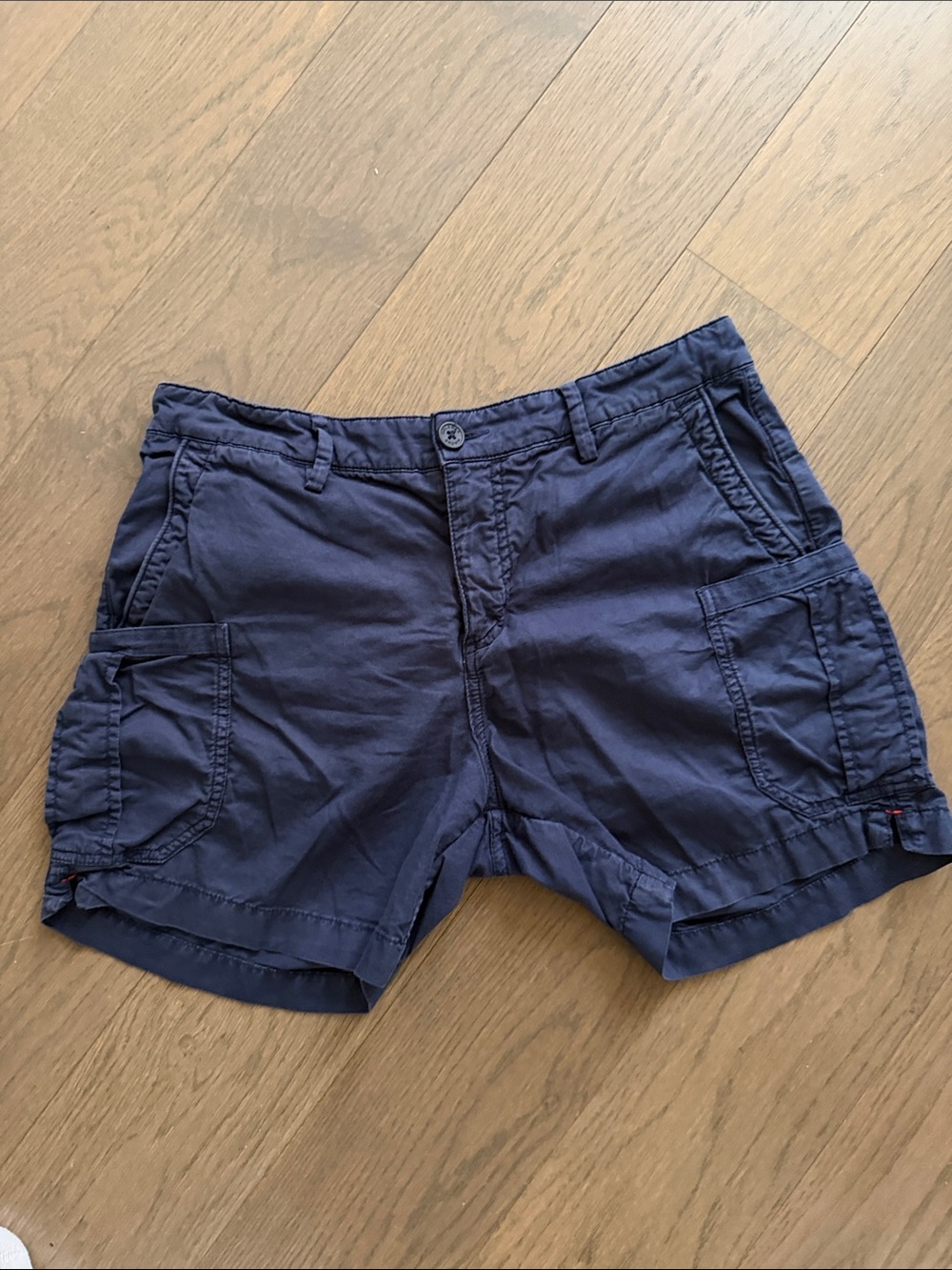 Orlebar Brown Navy Cargo Shorts